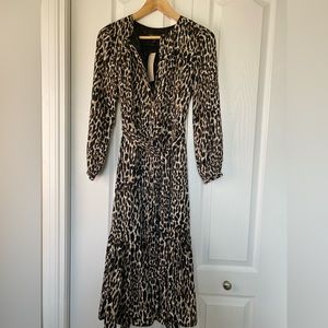 Banana Republic NWT Maxi Long Sleeve Dress